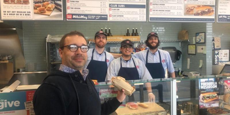 Tim Hileman at Jersey Mike's Holland