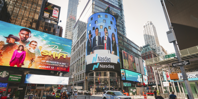 Nasdaq building in NYC