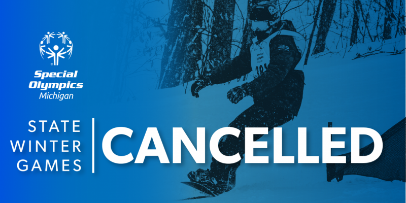 Special Olympics Michigan State Winter Games Cancelled